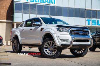 FORD RANGER BLITZ PLATINUM BRUSHED GUN METAL TINTED CLEAR