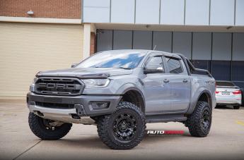 FORD RANGER RAPTOR CINCO GLOSS BLACK W STAINLESS BOLTS