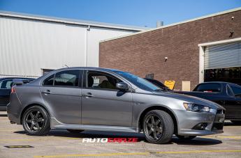 MITSUBISHI LANCER DRIFTER GUN METAL MATTE