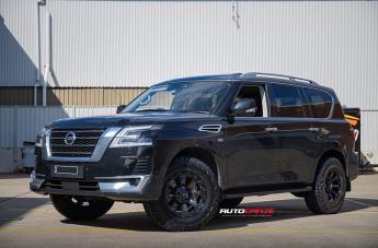NISSAN PATROL AMBUSH MATTE BLACK