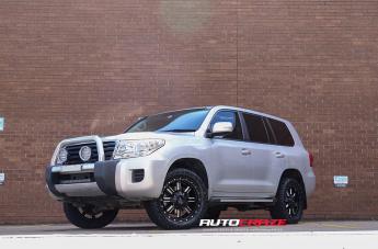 TOYOTA LANDCRUSIER MAMMOTH XD GLOSS BLACK MILLED