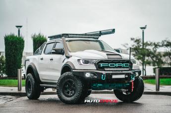 FORD RANGER RAPTOR BAKER MATTE BLACK