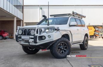 TOYOTA LANDCRUISER REPLAY GLOSS BLACK MACHINED DARK TINT