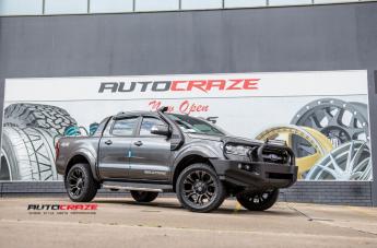 FORD-RANGER-VAPOR-BLACK-MACHINED-WITH-DARK-TINT