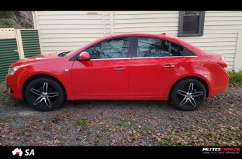 HOLDEN-CRUZE-PETROL--2013-ONWARDS--CONQUISTA4-MATTE-BLACK-MACHINED-FACE