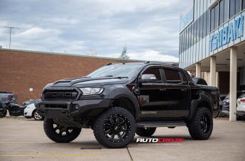 FORD RANGER MO962 GLOSS BLACK MILLED ACCENTS