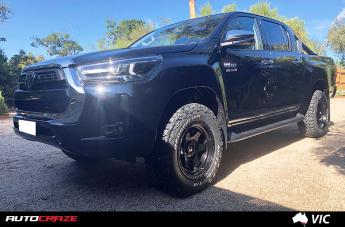 FORD RANGER SHOK MATTE BLACK