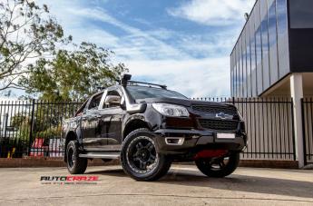 HOLDEN COLORADO ANZA MATTE BLACK WITH ANTHRACITE RING