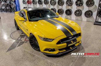 FORD MUSTANG SF09 SATIN BLACK