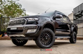 FORD RANGER GD03 GLOSS BLACK MILLED ACCENTS 7