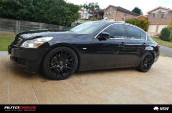 NISSAN 350GT OX111 MATTE BLACK