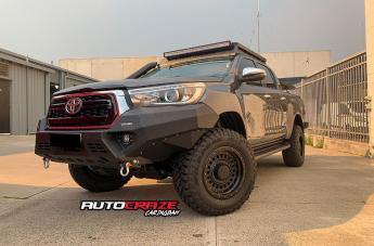 TOYOTA HILUX N80 4WD PANZER XD SATIN BLACK