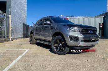 FORD RANGER EXODUS MATTE BLACK TINTED FACE