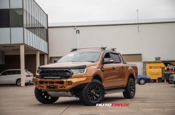 FORD RANGER ASSAULT GLOSS BLACK MILLED ACCENTS