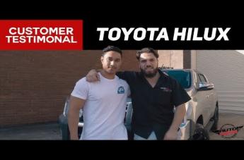 TOYOTA HILUX N80 4WD GD04 MATTE BLACK