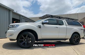 FORD RANGER AVALANCHE GLOSS BLACK MILLED ACCENTS
