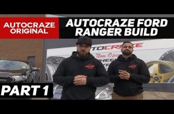 FORD RANGER FFC30 CUSTOM ANTHRACITE WITH CANDY APPLE RED ACCENT