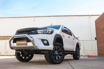 TOYOTA HILUX N80 4WD ASSAULT GLOSS BLACK MILLED ACCENTS