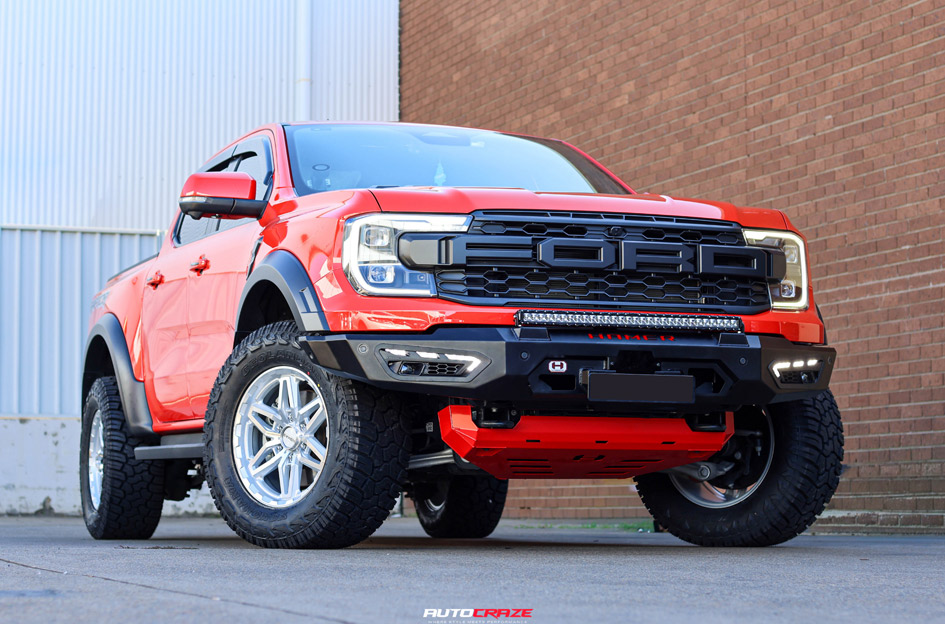 FORD RANGER RAPTOR NEXT GEN NOMAD N232 SILVER MACHINED FACE
