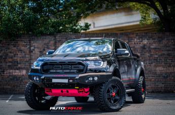 FORD RANGER RAPTOR ROCKSTAR XD 3 MATTE BLACK
