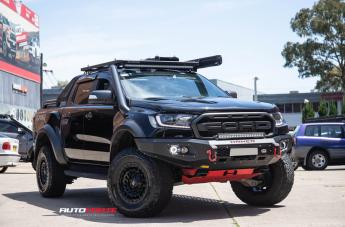 FORD RANGER RAPTOR ZOMBIE SATIN BLACK