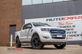 FORD RANGER GD04 MATTE BLACK