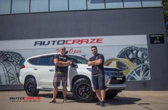 MITSUBISHI PAJERO SPORT GD07 MATTE BLACK MILLED