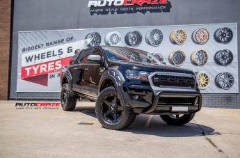 FORD RANGER GD04 MATTE BLACK