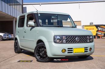 NISSAN CUBE HALO SATIN BLACK