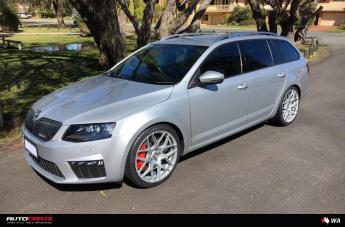 SKODA VRS SF07 GLOSS SILVER