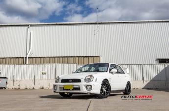 SUBARU WRX JAGER BAYERN MATTE BLACK MACHINED