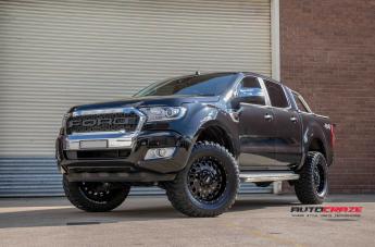 FORD RANGER GD03 GLOSS BLACK MILLED ACCENTS 5