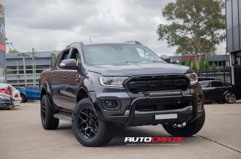 FORD RANGER SABBATH GLOSS BLACK TINTED FACE