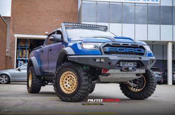 FORD RANGER RAPTOR CHAMBER MATTE GOLD