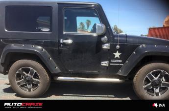 JEEP WRANGLER ROCKSTAR XD 2 MATTE BLACK MACHINED FACE