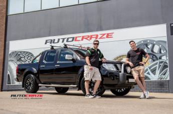 NISSAN NAVARA BUCK 25 XD GLOSS BLACK MILLED ACCENTS