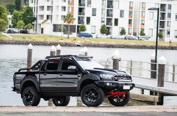 FORD RANGER BROOKLYN BLACK MACHINED WITH DARK TINT