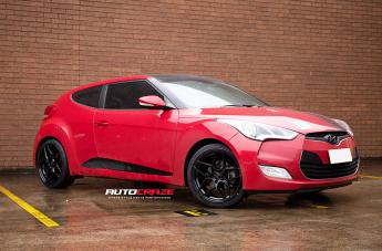 HYUNDAI VELOSTER DOMINATE MATTE BLACK