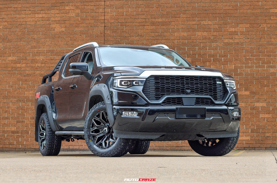 FOTON TUNLAND V9 HARTES METAL HAWKISH BLACK MILLED