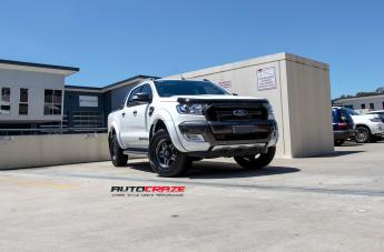 FORD RANGER TROPHY MATTE ANTHRACITE WITH BLACK RING 8