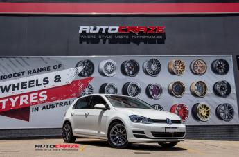 VOLKSWAGEN GOLF CARBINE SATIN GUN METAL