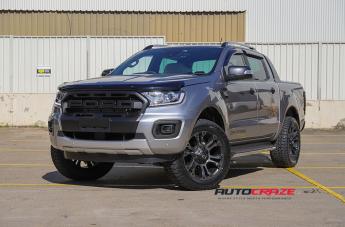 FORD-RANGER-VAPOR-BLACK-MACHINED-WITH-DARK-TINT