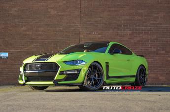 FORD MUSTANG SF10 SATIN BLACK