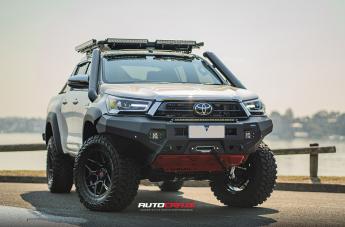 TOYOTA HILUX 4WD SABBATH MATTE BLACK