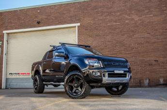 FORD RANGER GD04 MATTE BLACK 3