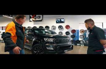 FORD RANGER ASSAULT GLOSS BLACK MILLED ACCENTS