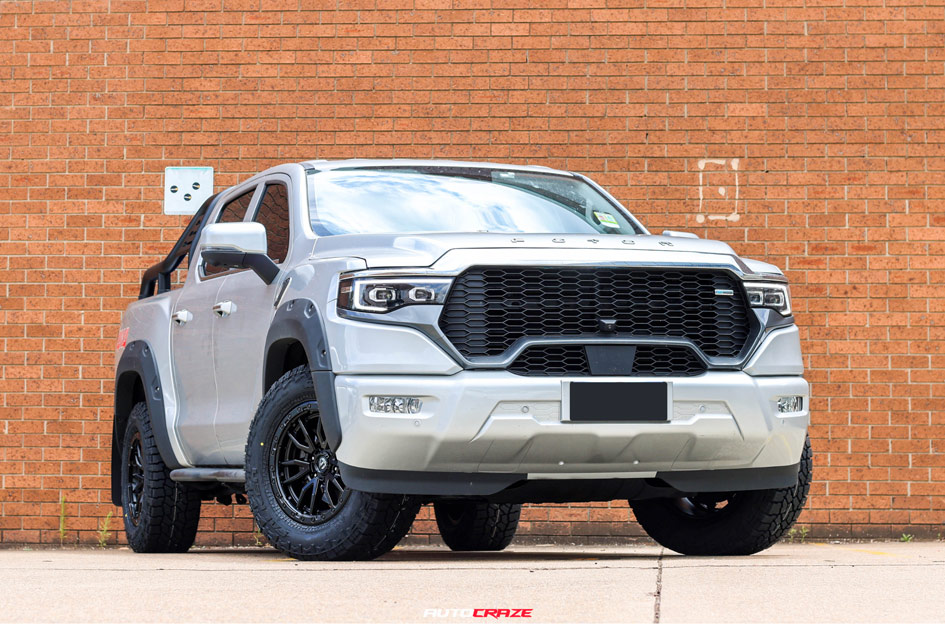 FOTON TUNLAND V9 FUEL REBEL 6 MATTE BLACK