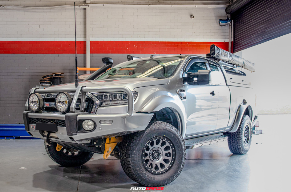 FORD RANGER PX FUEL VECTOR MATTE GUN METAL