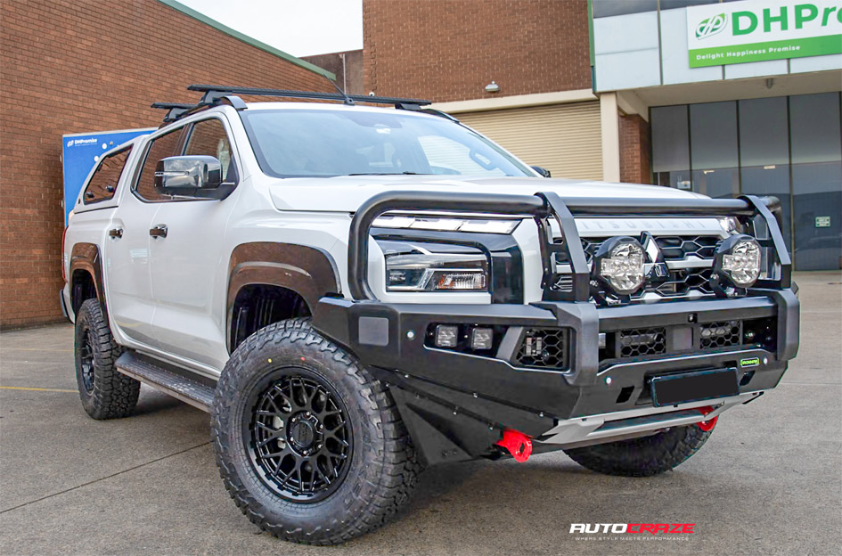 MITSUBISHI TRITON KMC TECHNIC SATIN BLACK