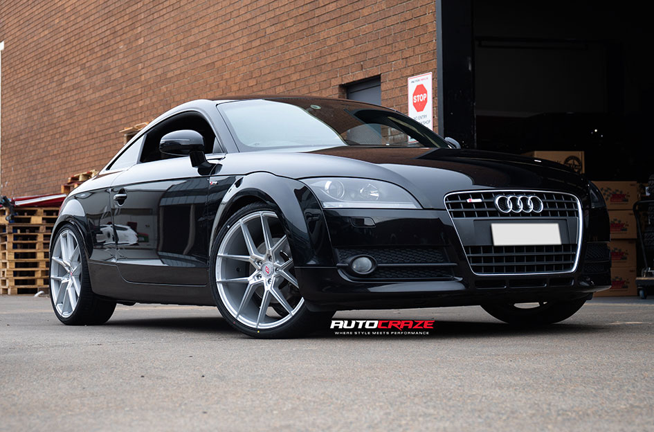 AUDI TT INFORGED IFG 39 SILVER MACHINED FACE